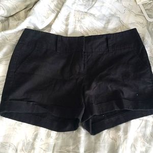 Size 8 black knit shorts from Forever 21